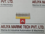 Lot of 10X WEIDMULLER 1758260000 Cross-connector for Terminal Block ZQV 4N/10 GE