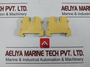 Lot Of 10x Protective Earth Wpe 4 Terminal Block Weidmuller