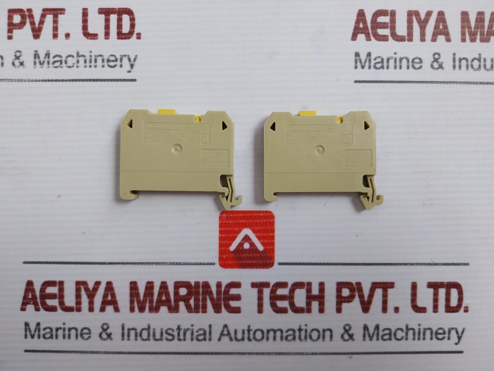 Lot Of 10x Test Disconnect Terminal Block 400v 10a Max Brand Weidmuller Sakr
