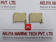Lot Of 10x Test Disconnect Terminal Block 400v 10a Max Brand Weidmuller Sakr