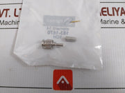 Lot Of 11x Mini Bnc Coaxial Male Plug 1274563-1te Connectivity