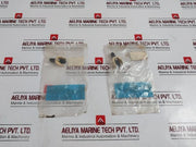 Lot of 12X Allen Tel Products AT31ST-09 ST Fiber Adapter Ivory Housing