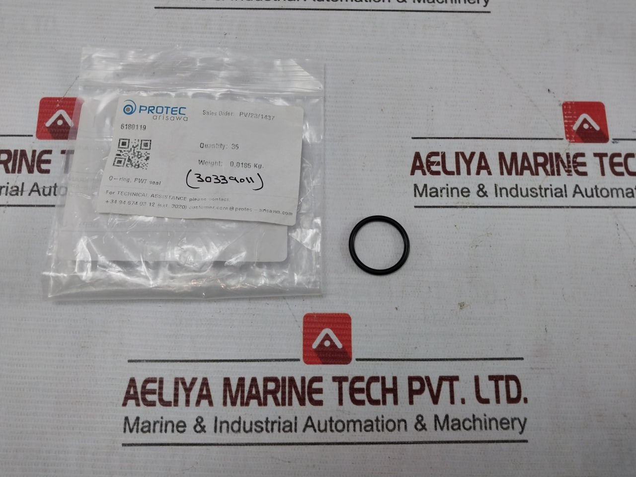 Lot Of 12X Protec Arisawa 6180119 Pwt O-ring Seal