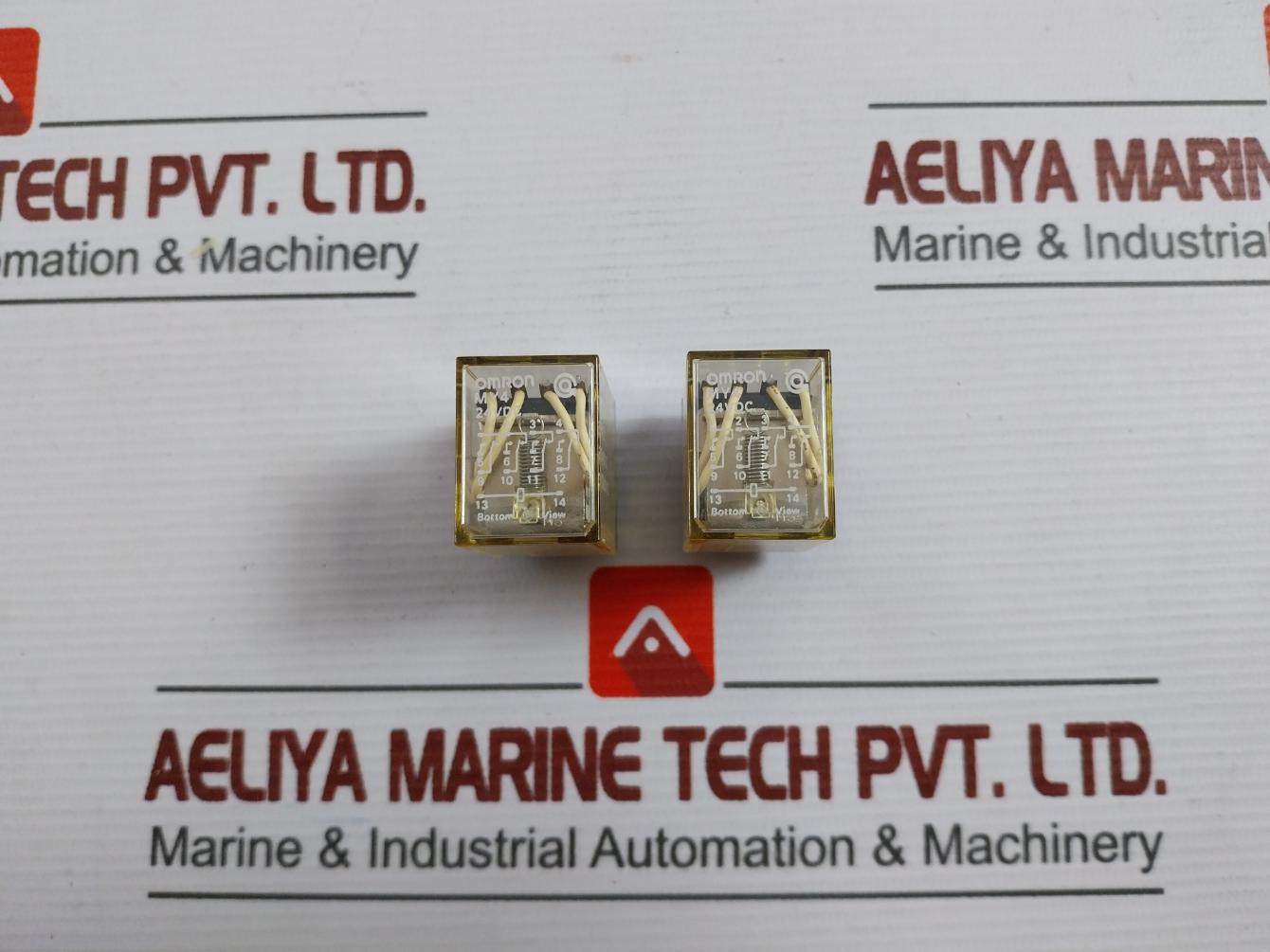 Lot Of 13X Omron My4 Miniature Power Relay 24Vdc