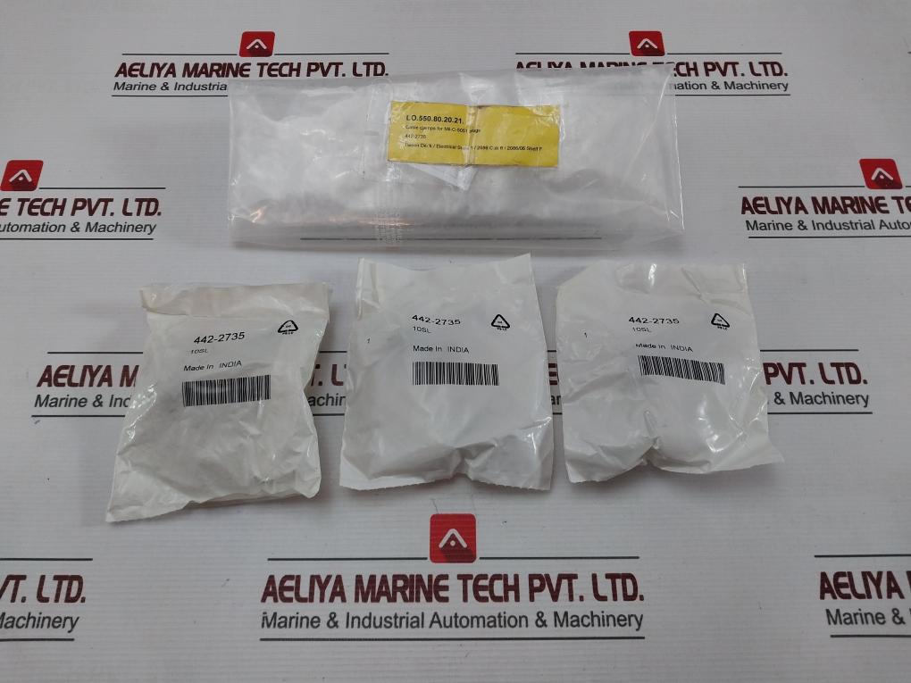 Lot Of 13X Rs 442-2735 Cable Clamp For Mil-c-5015 Plug NEW 