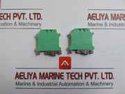 Lot Of 15x Protective Conductor Terminal Block Phoenix Contact Uslkg 10
