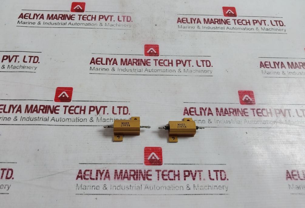 Lot of 16X WH25 27R 5% Welwyn Resistor