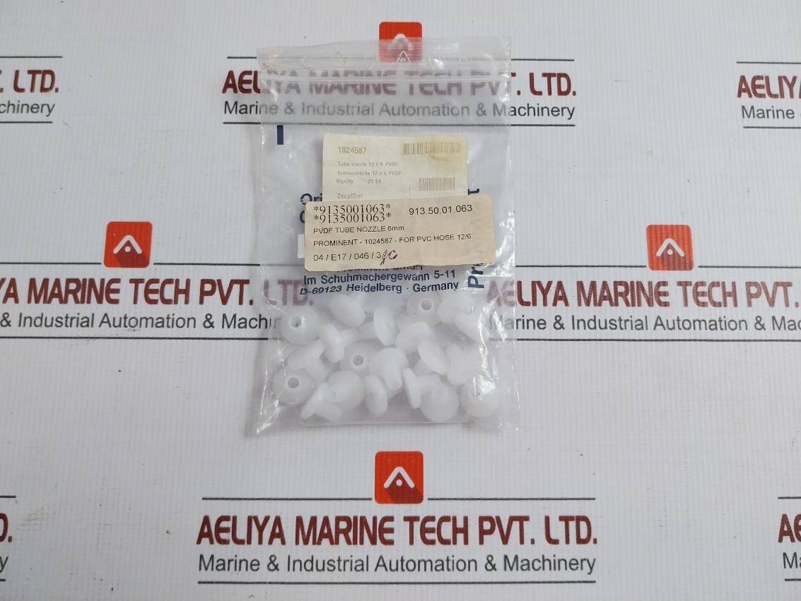 Lot Of 20x Tube Nozzle For Pvc Hose 12/6 Prominent 1024587