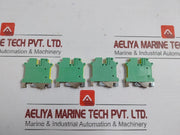 Lot Of 20x Type-Uslkg 5 Protective Conductor Terminal Block Phoenix Contact
