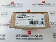 Lot Of 10X Weidmuller STV S 6 SB Plug In Connector 1612080000 30A 500V