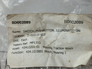 Lot Of 2X Abb Mp1-31G Green Momentary Push Button Head