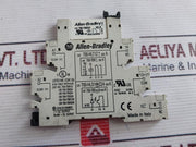 Lot of 2X Allen-Bradley 700-HLS1Z24 Terminal Block Relay Ser A 24VDC
