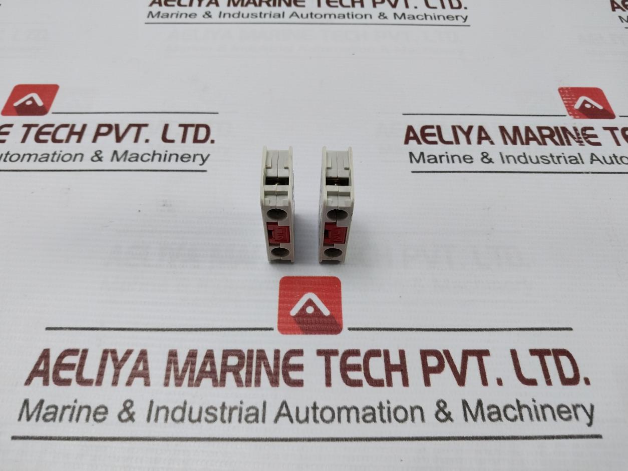 Lot Of 2X Baco 23E01 Contact Block 660Vac - 10A