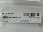 Lot of 2X Caterpillar 198-6068 Integral Seal Gasket Fits CAT