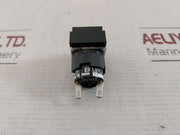Lot of 2X Fuji Electric AH165-ZT Pushbutton Switch LED 24V 6106 E3