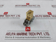 Lot Of 2X Idec Rh2B-ul Power Relay With Base Ac220V 7.5A Sh2B-05C 120Vac