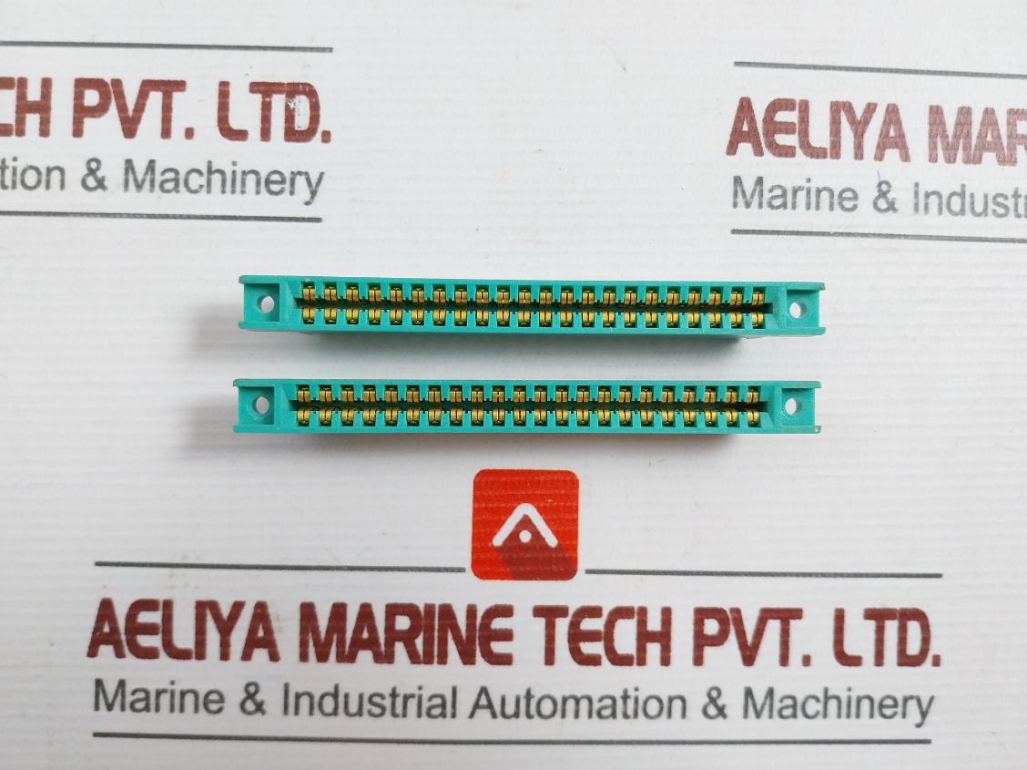 Lot Of 2X Kel 1150N-044-009 Card Edge Connector