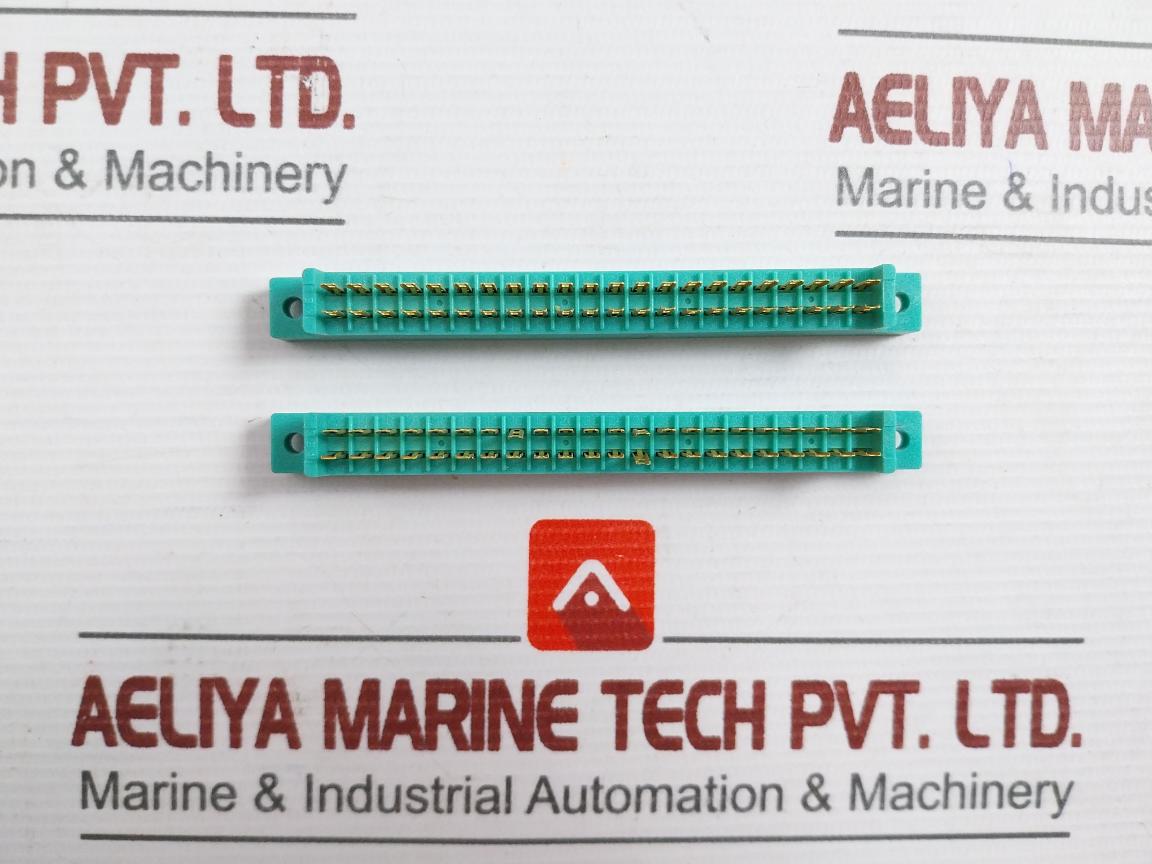 Lot Of 2X Kel 1150N-044-009 Card Edge Connector