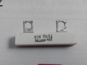 Lot of 2X Micron R7W Resistor 75K Ohm J
