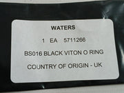Lot Of 2X New Black Fkm O-ring Bs016 5711266 BY Waters