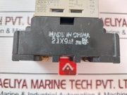 Lot of 2X OMRON H3CR-A Timer Relay with Base 0-30Sec 24-48VAC