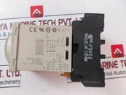 Lot of 2X OMRON H3CR-A Timer Relay With Base 100-240VAC 50/60Hz