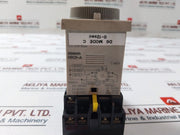 Lot of 2X OMRON H3CR-A Timer Relay with Base 12-48VDC 50/60HZ