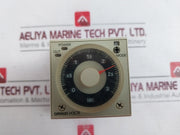 Lot of 2X OMRON  H3CR-A Timer With Base 0-3 Sec 24VDC/AC