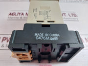 Lot of 2X OMRON  H3CR-A Timer With Base 0-3 Sec 24VDC/AC