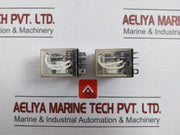 Lot Of 2X Omron Ly4 General Purpose Relay 24Vdc 10A
