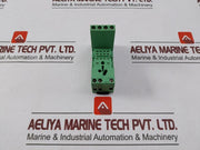 Lot of 2X Phoenix Contact 28 33 576 DIN Rail Relay Socket 12A 300VAC