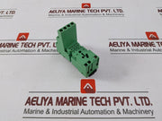 Lot of 2X Phoenix Contact 28 33 576 DIN Rail Relay Socket 12A 300VAC
