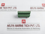 Lot Of 2x Phoenix Contact Mvstb Connector Socket 250v 10a 2.5mm2