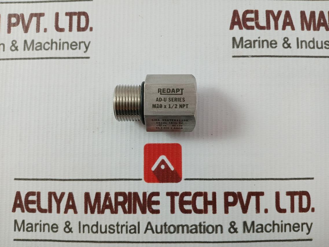 Lot Of 2X Redapt Ad-u M20 X 1/2 Npt Adapter
