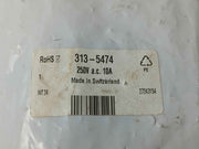 Lot of 2X SCHURTER 313-5474 Panel-mount Power Socket