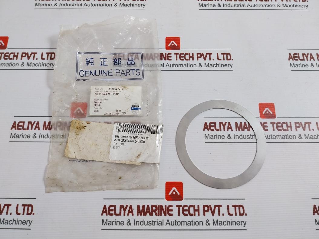 Lot Of 2X Shinko 30B Washer (For Shaft O-ring) C-101500M1