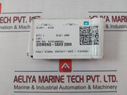 Lot of 2X Siemens 5SX9200 Fault Signal Contact 6A/230V
