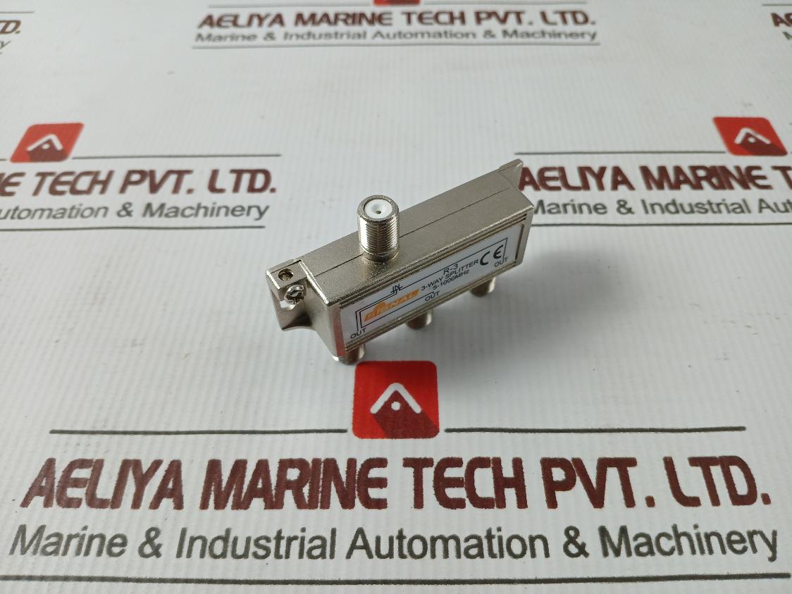 Lot Of 2X Signal 5-1000 Mhz Coax Cable Tv Antenna Tv Signal 2-way Splitter