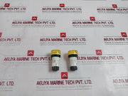 Lot of 2X Teknic 3PLBR4L LED Pilot Light 240VAC