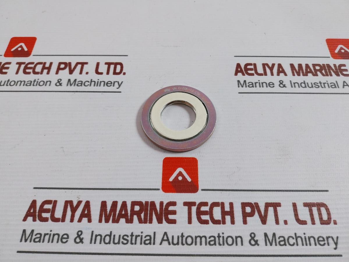 Lot Of 2X Valqua Vn C-20K-10 Ctf Flange Gasket 24X37X52 304-spc