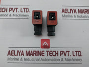 Lot Of 2x 16a 250v 1834484051 Cable Socket Connector Rexroth