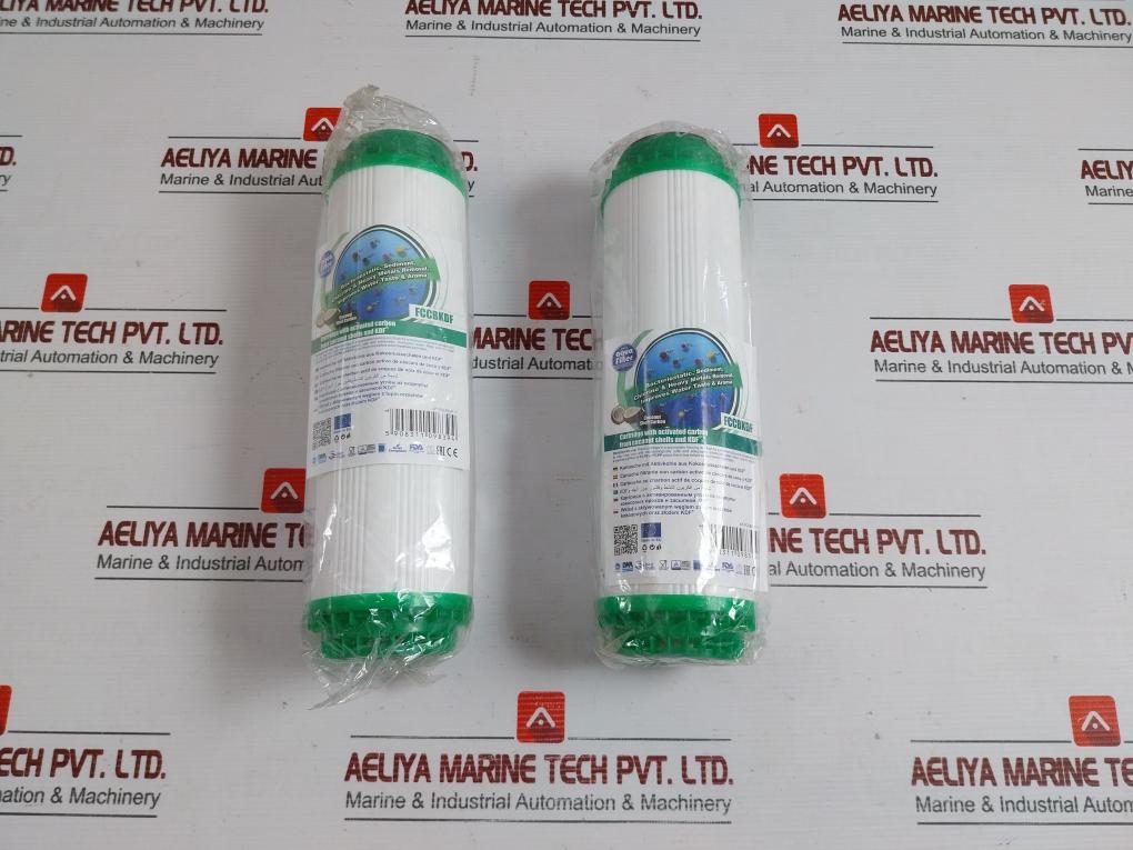 Lot Of 2x Carbon Filter Cartridge Aqua Filter Xp-Fccbkdf-1