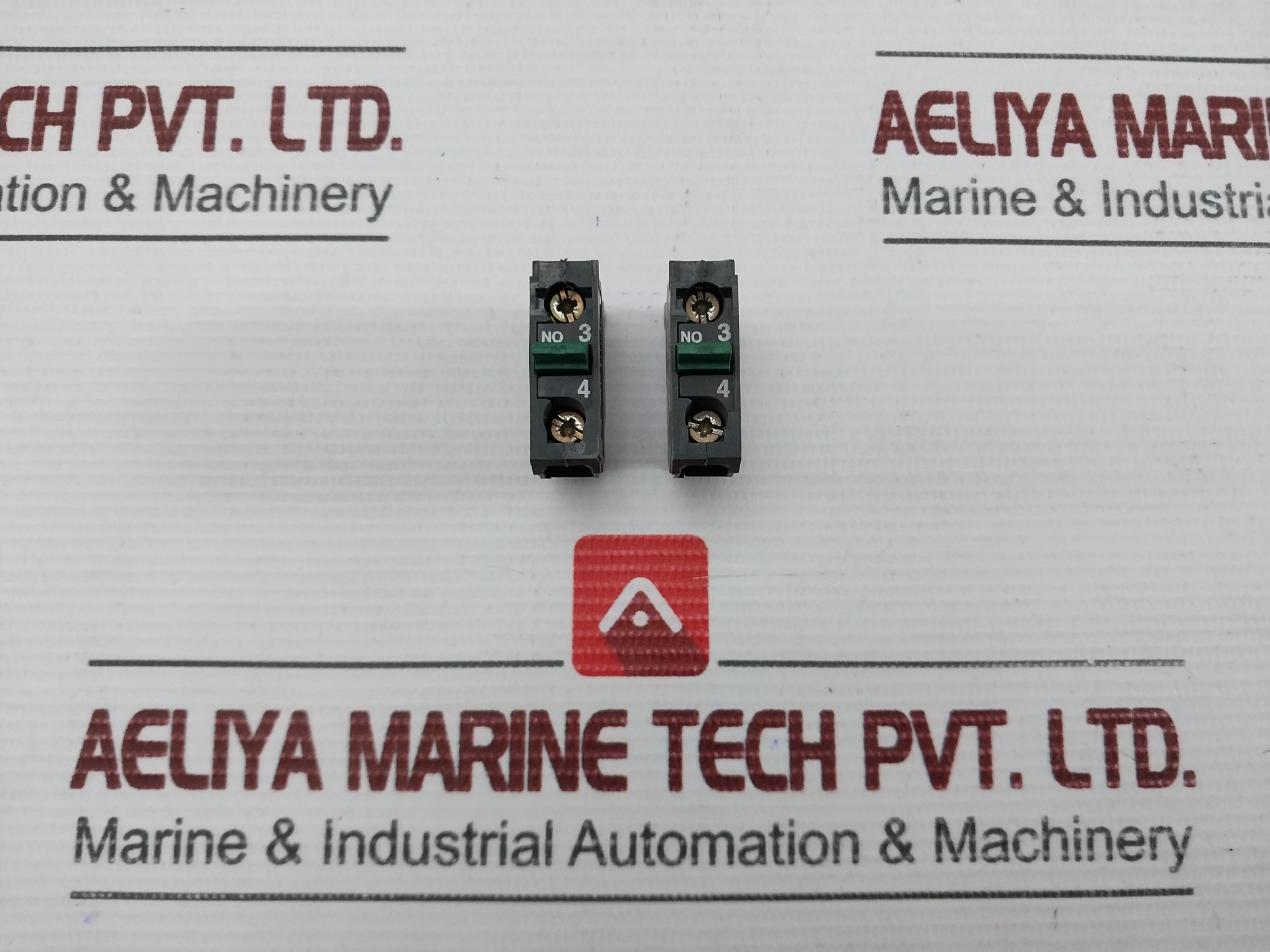 Lot Of 2x Contact Block Zen-L1111 Schneider 10a