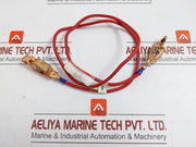 Lot Of 2x Crimp Terminal Jumper Cable By Mueller 27c 40-Amp