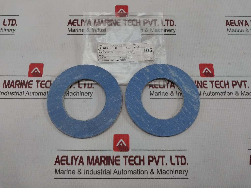 Lot Of 2x Heating System Gasket For Hull Dn-50