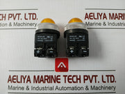 Lot Of 2x Koino Led Panel Indicator Light 24v 20ma Kpl30-L3c