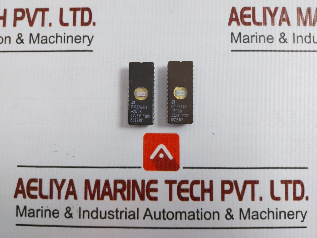 Lot Of 2x Memory Am2764a-2dcb  Advanced Micro Devices Eprom