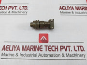 Lot Of 2x Ms 3106f Straight Cable Connector Allied