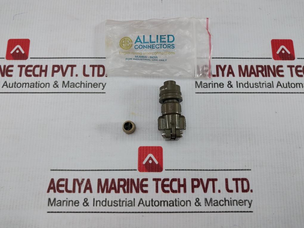 Lot Of 2x Ms 3106f Straight Cable Connector Allied