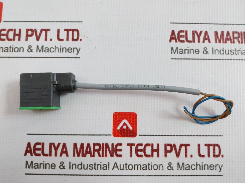 Lot Of 2x Msud Valve Plug Connector Cable Assembly Murr Elektronik 334720
